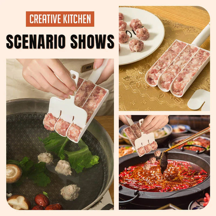 Creative Kitchen Triple Kjøttbollemaker | Skanto