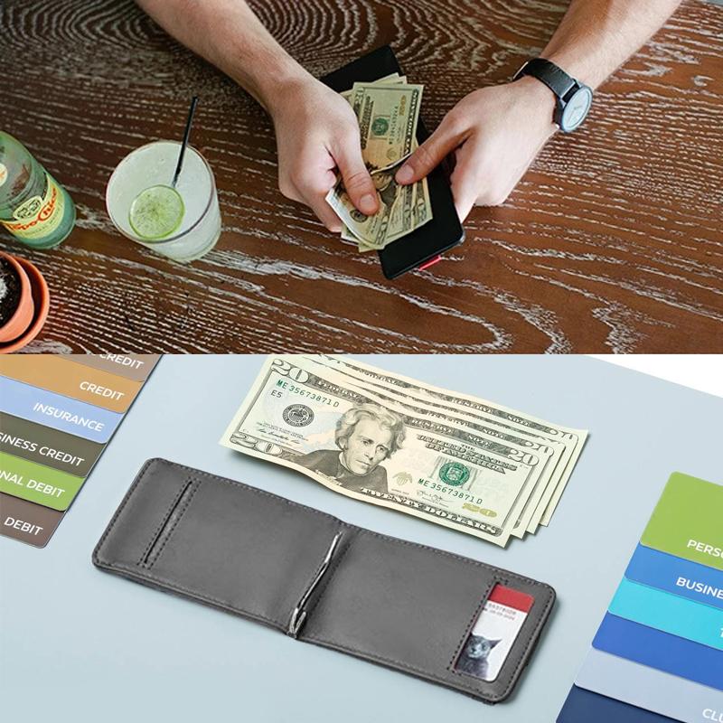 Men's Extra-slim Leather Wallet | Skanto