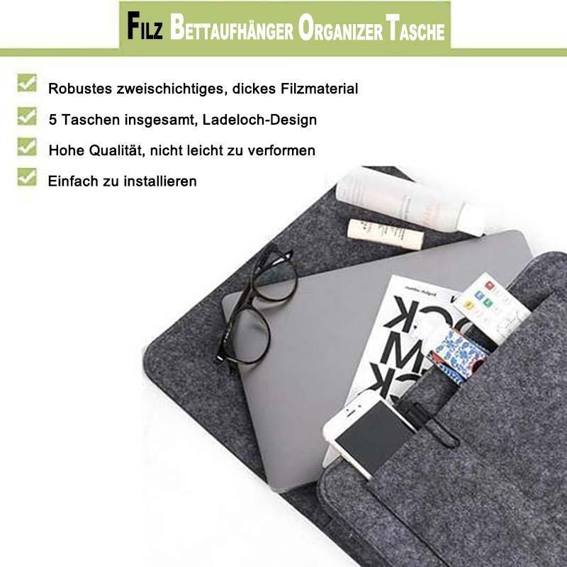 Skanto | Filtramme Hengeorganizer Bag for Seng Sofa Skrivebord