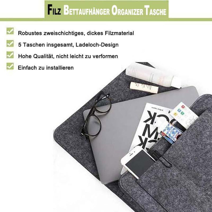 Skanto | Filtramme Hengeorganizer Bag for Seng Sofa Skrivebord