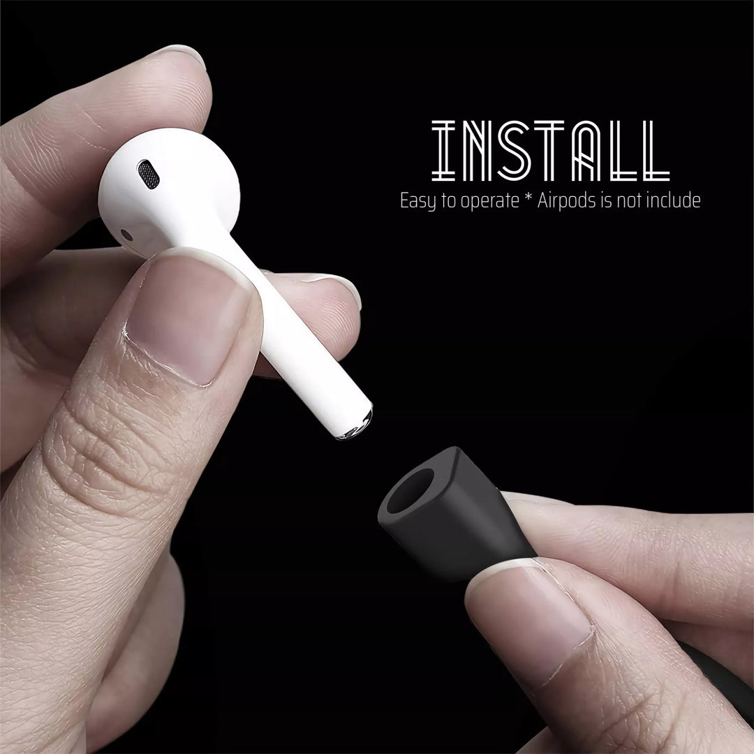 Skanto | Anti-Tap Magnetisk Airpods Halsbånd