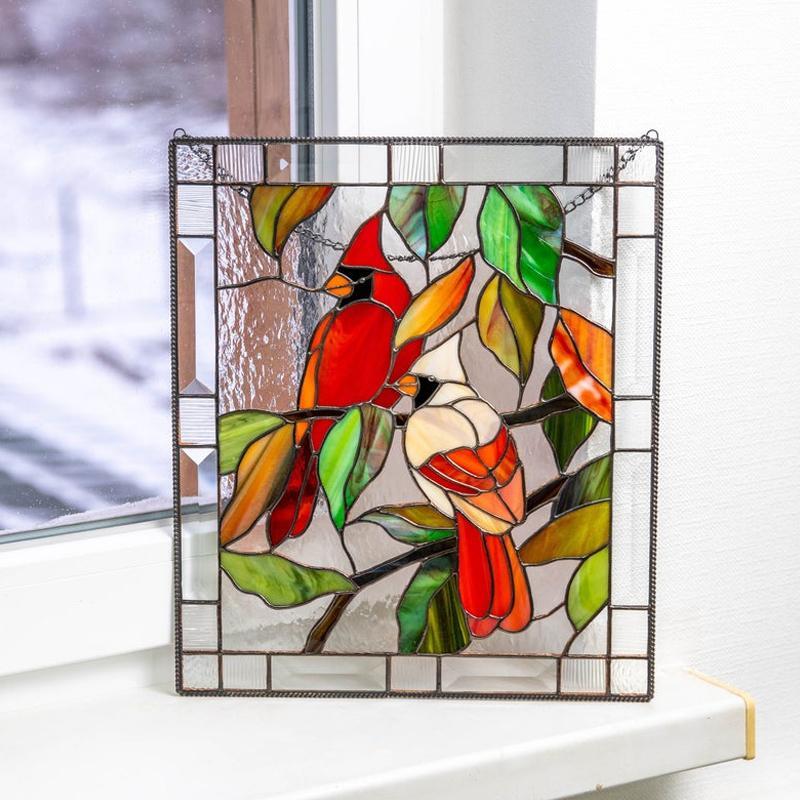 Rektangulære vindushengdekorasjoner fra Birds | Skanto