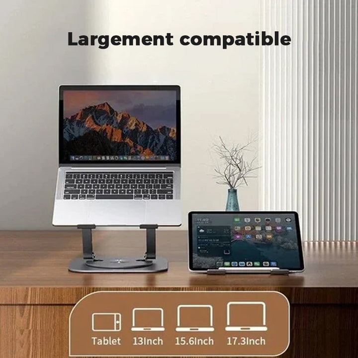 Støtte for bærbar PC i aluminiumlegering | Skanto