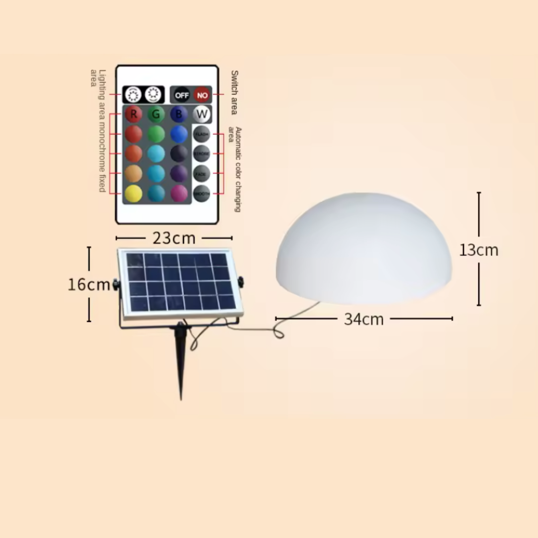 Solar Dome Light Skanto