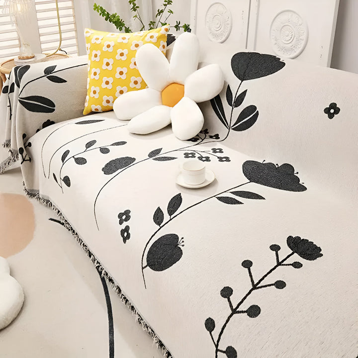 Skanto | Modern Bloom Vendbar Sofatrekk