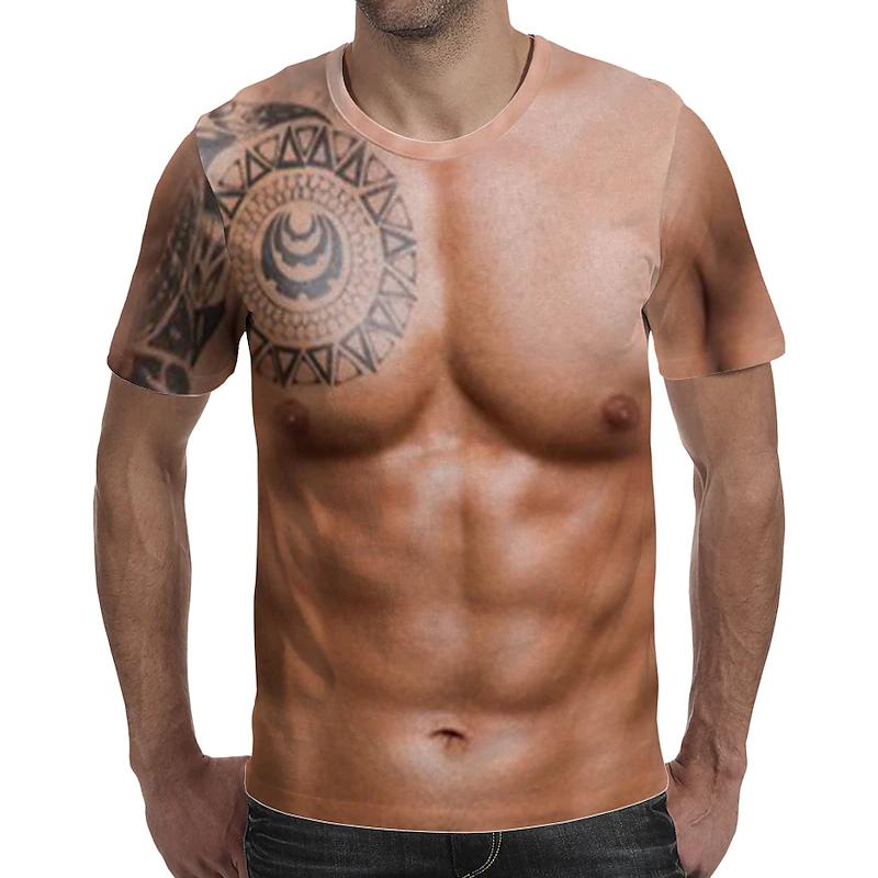 Skanto | Muskel Tatovering T-skjorte