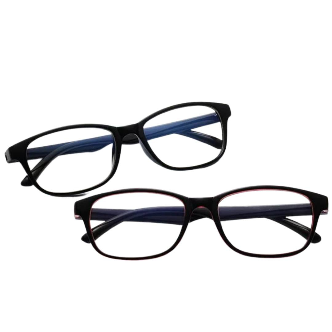 VisionGuard Blålysbrille | Øyebelastning Lindring - Søvnforbedring - Dataskjermbrille - Antirefleksbelegg Skanto