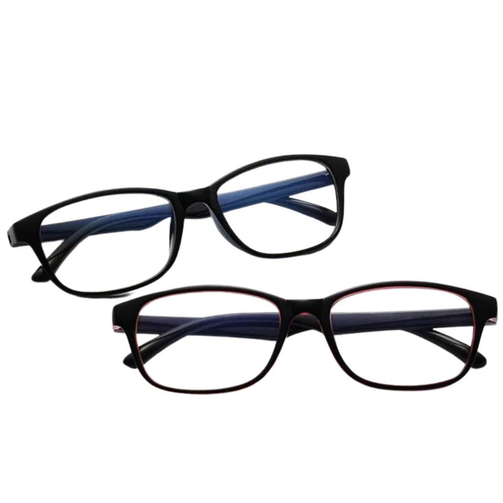 VisionGuard Blålysbrille | Øyebelastning Lindring - Søvnforbedring - Dataskjermbrille - Antirefleksbelegg Skanto