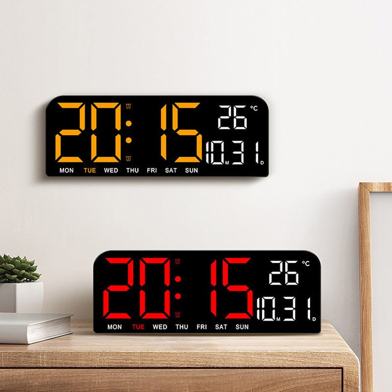 LED Digital Vekkerklokke | Skanto