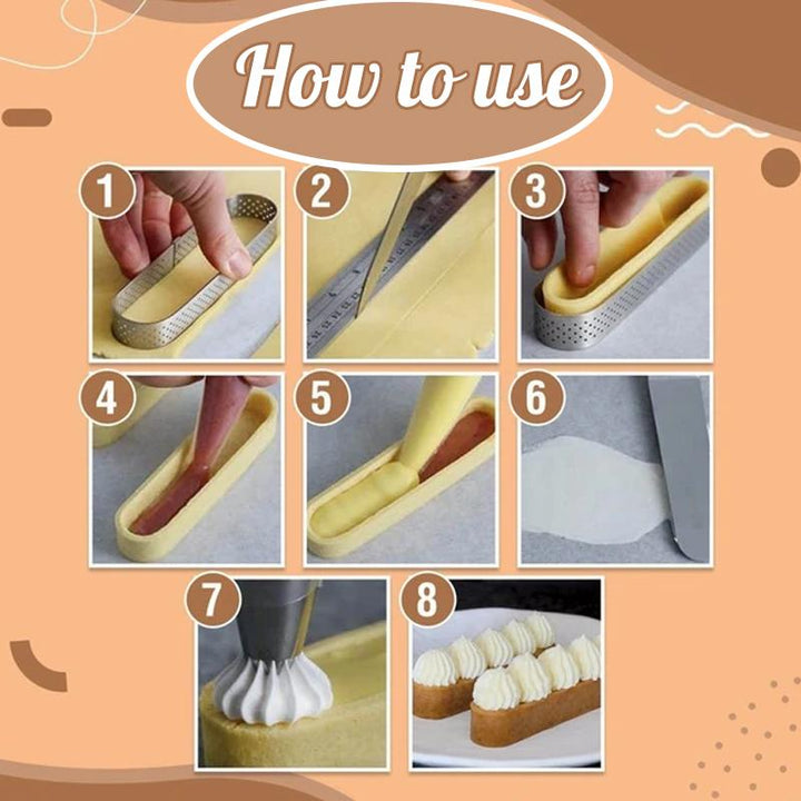 Skanto | Oval Tart Ring Bakeform