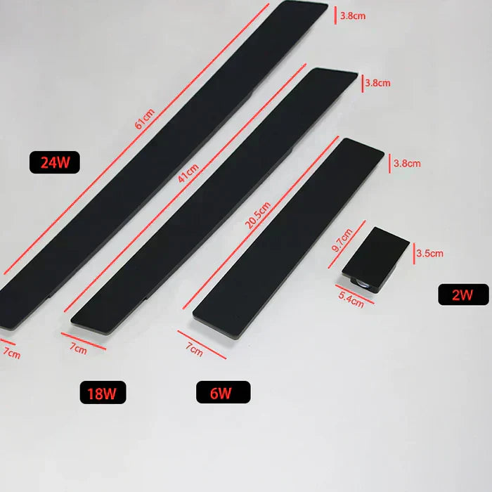 Norvo | StormGlow LED Utendørs Vegglampe – Værbestandig Moderne Hage- og Terrasselys