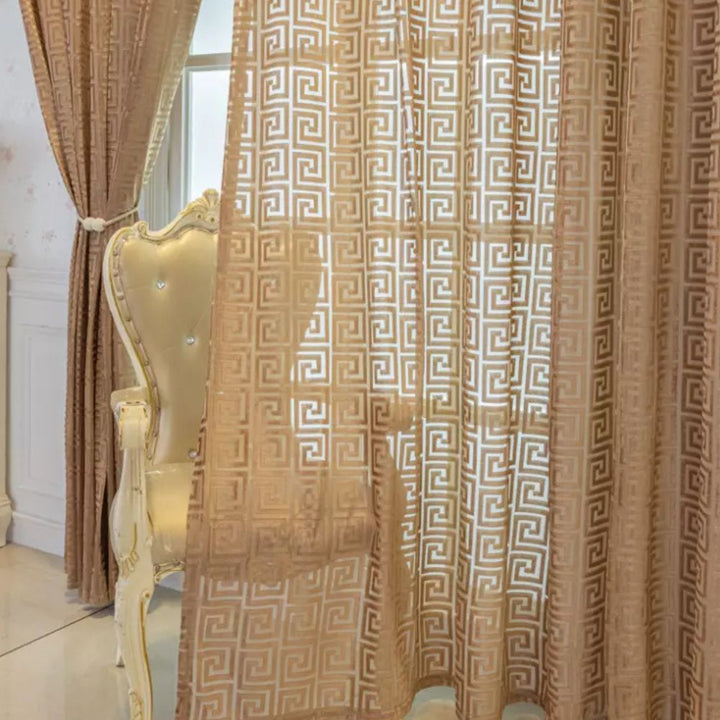 Skanto | Imperial Maze Broderte Gardin