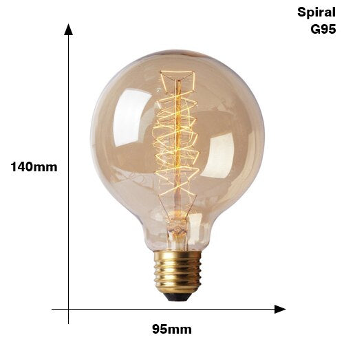 Dekorative Vintage LED FlexiSkantoe Filament Antikke pærer for hjem | Skanto