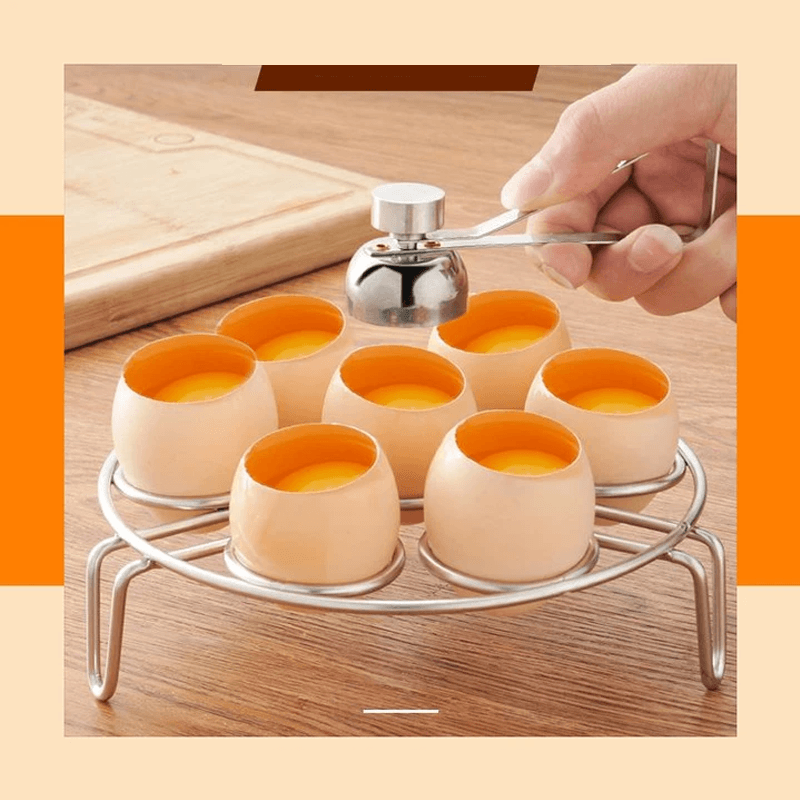 Rustfritt Stål Perfekt Eggeskallåpner | Skanto