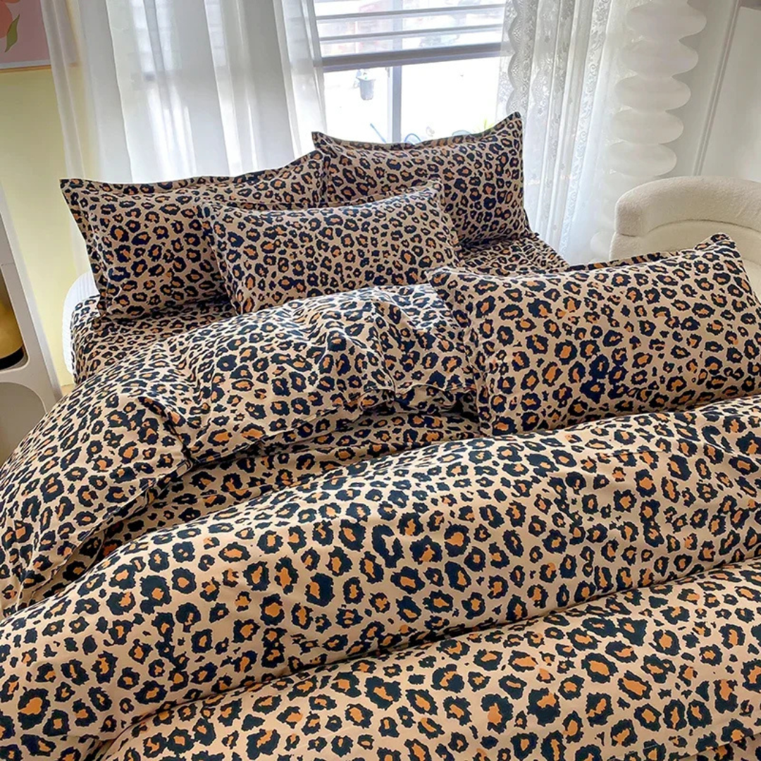 Skanto | Luksus Dundyne Betrakk med Leopardmønster