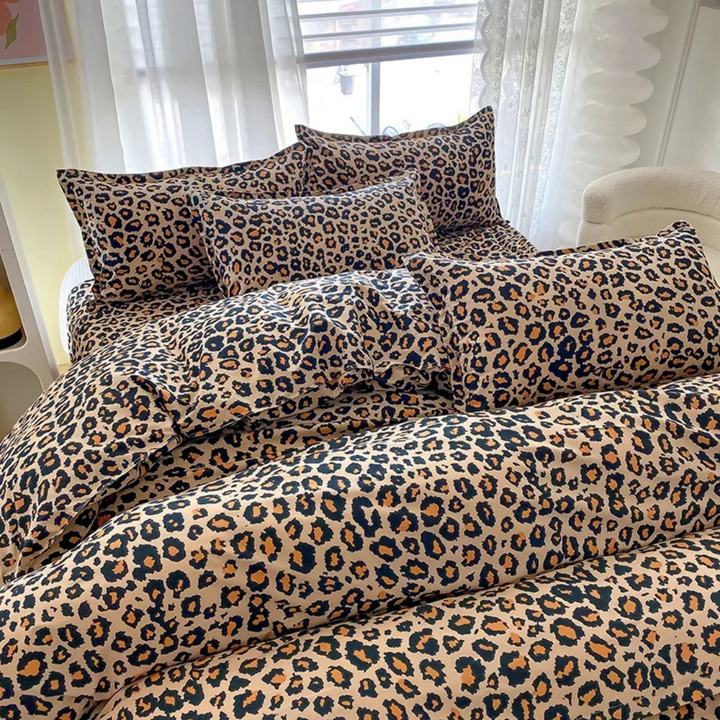 Skanto | Luksus Dundyne Betrakk med Leopardmønster