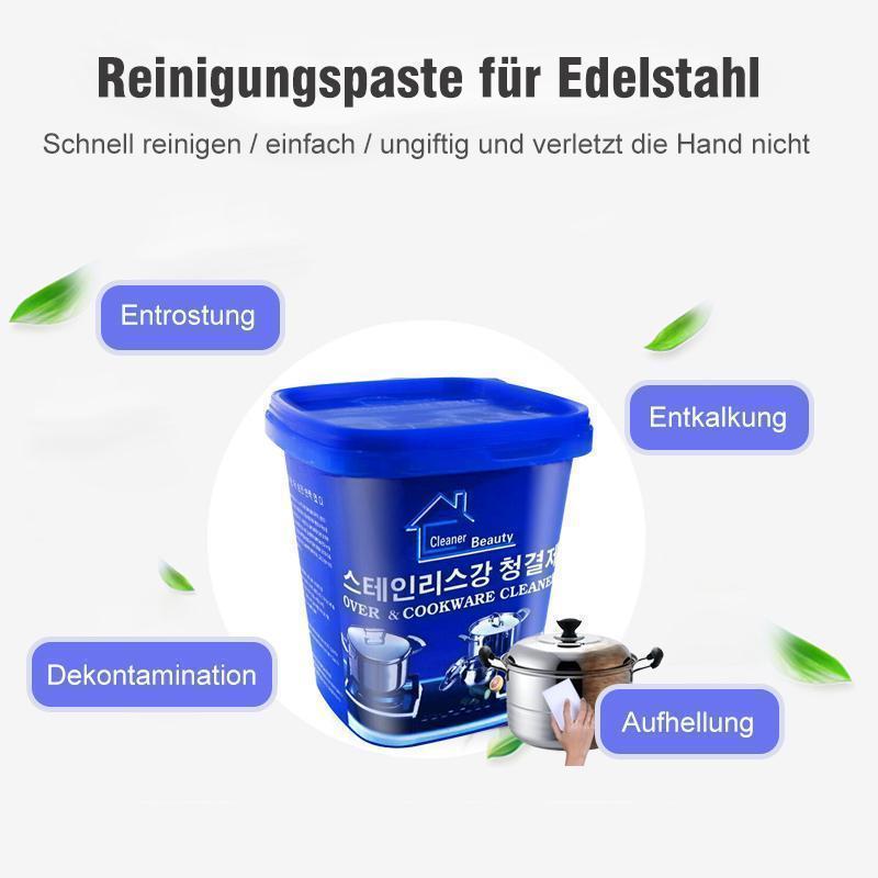 Økologisk rengjøringspasta, fjerner inngrodd skitt 500g | Skanto