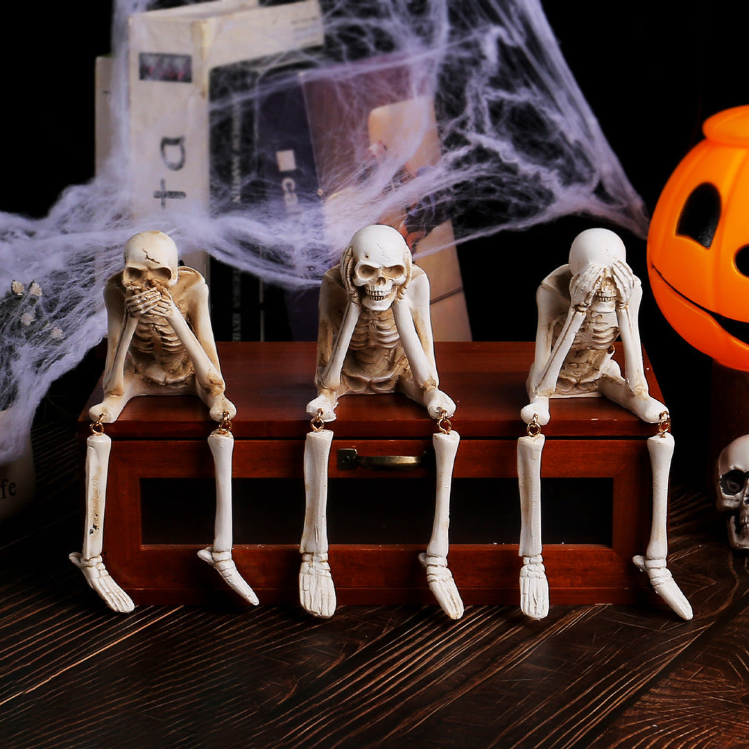 Skanto | Ond Halloween Skalle Ornamenter