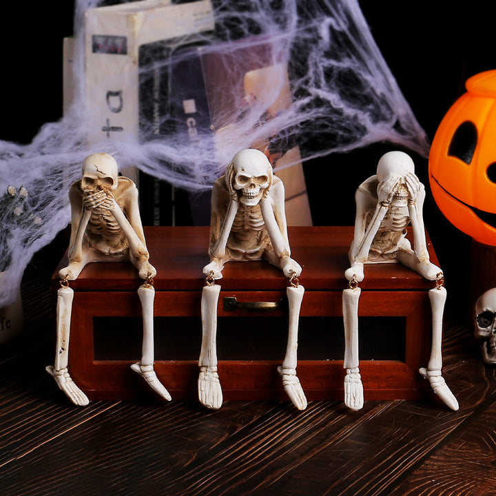 Skanto | Ond Halloween Skalle Ornamenter