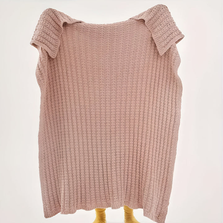 Skanto | Vintage Chunky Strikket Teppel