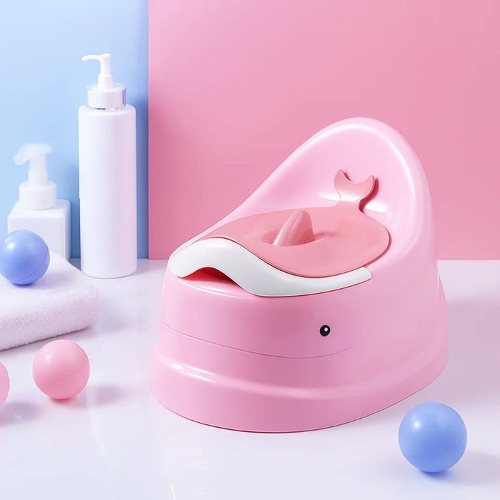 Slip Potty Stol – Barnesikkerhet – Avtagbar Enkel Rengjøring Skål – Ergonomisk Komfort – Stressfri Småbarn Toalettrening Hjelp Skanto