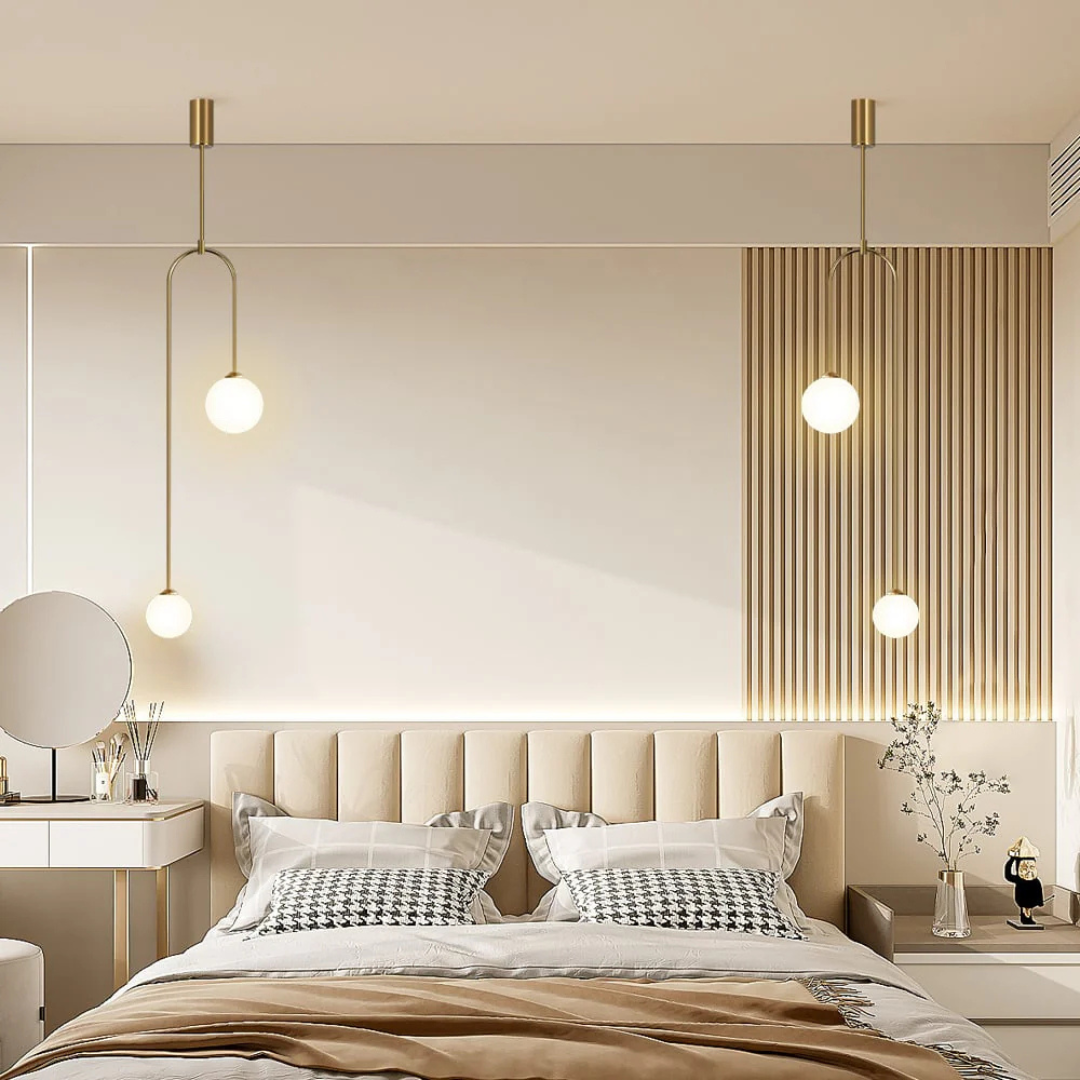 Skanto | Stilig Stue Glass Pendellampe