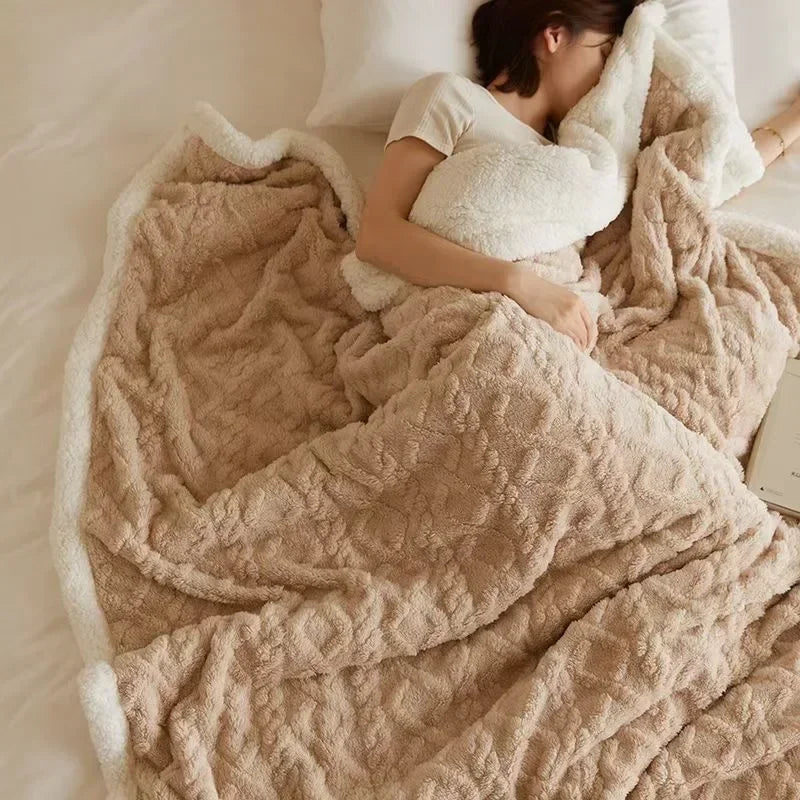 Skanto | WarmWool Tykk Lammeullteppe Vinterkomfort og Varme