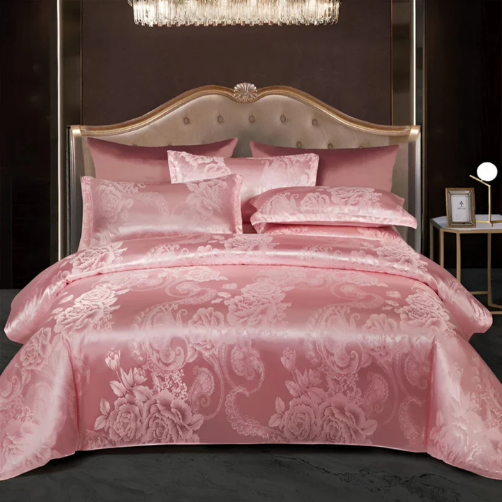 Skanto | Sateng Floral Sengsett med Dynecover og Putetrekk