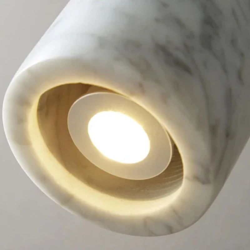 Skanto | Minimalistisk Marmor LED Pendellampe