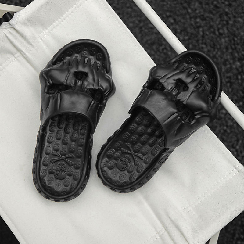 Skanto | Skull Design Enkelt Bånd Tøfler