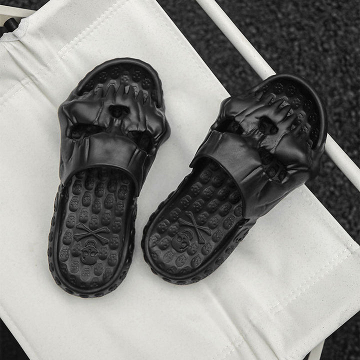 Skanto | Skull Design Enkelt Bånd Tøfler