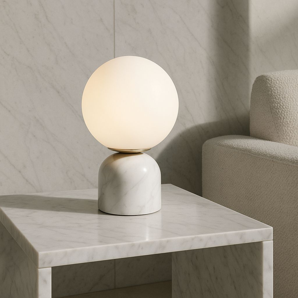 Skanto | Bordlampe i moderne design for stue eller soverom