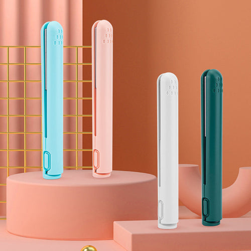 Skanto | HairFlex – Mini 2-i-1 krølle- og rettetang med keramisk belegg