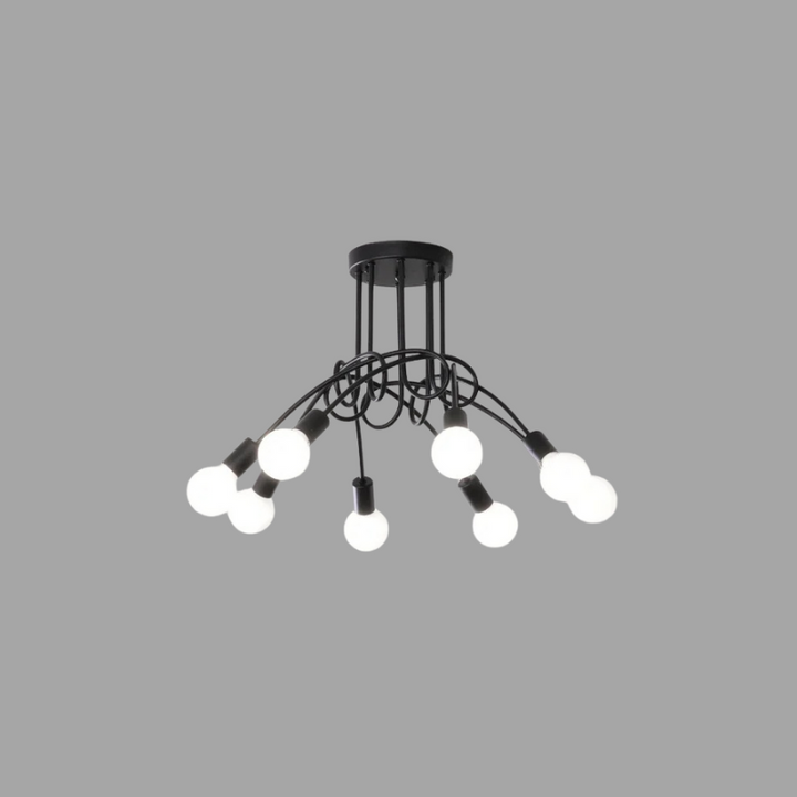 Skanto | Vintage LED Taklampe i Antikk Design