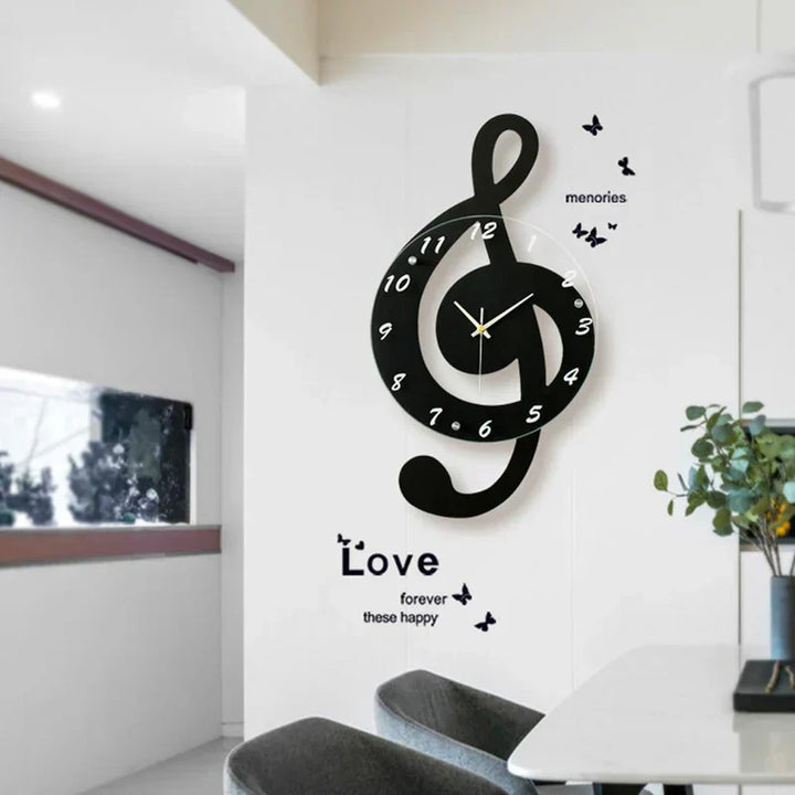 Musikalsk G-klave design for moderne interiør Skanto