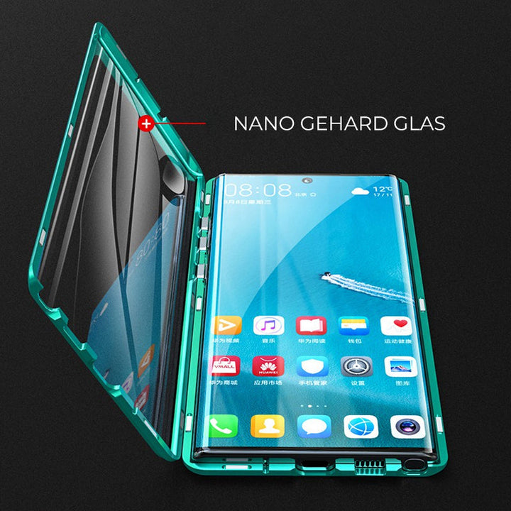 Skanto | herdet glass dobbeltsidig telefonkasse for Samsung
