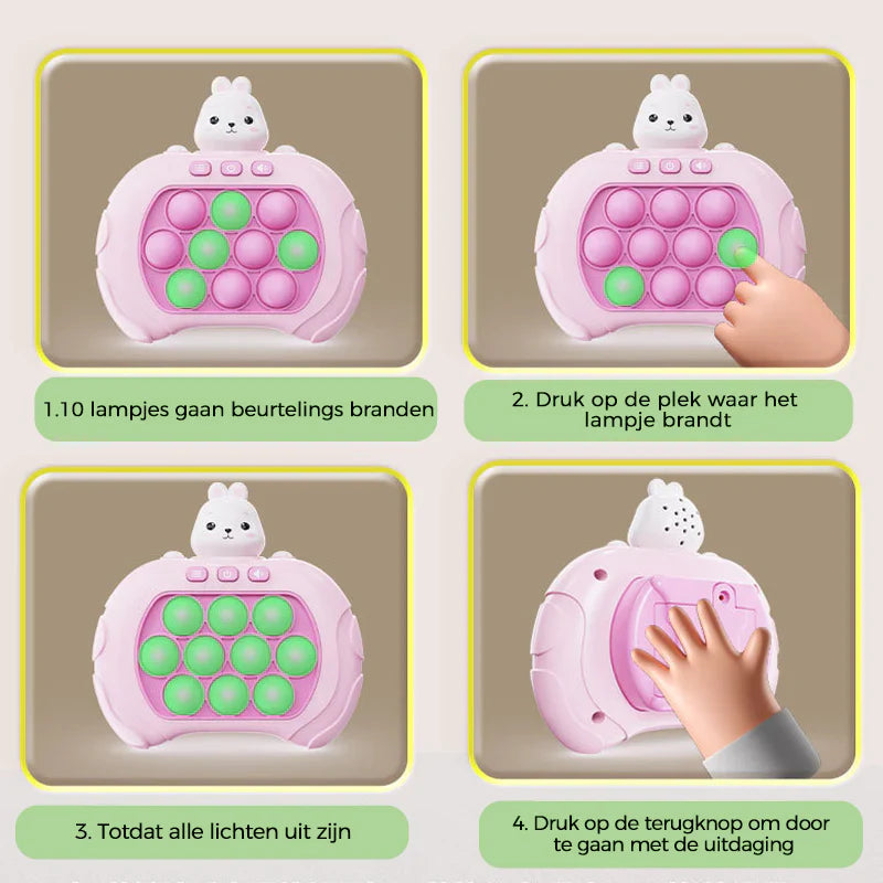 Norvo | Adore Bubbles | Forbedre refleksene dine med moro - Reaksjonsspill for raske responser og moro