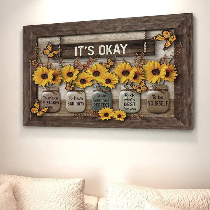 Skanto | 🌻Butterfly Sunflower Wall Art🦋