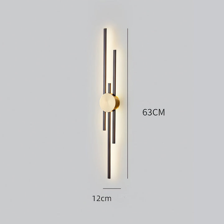 Skanto | Vegglampe Moderne LED Jern Vertikal Armatur