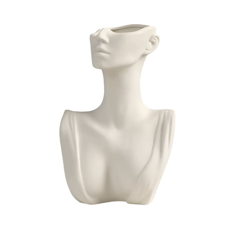 Ansiktsform Keramisk Design Vase Skanto