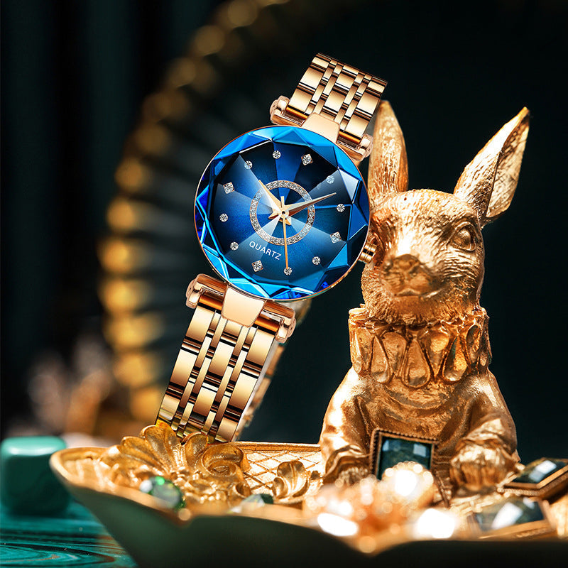 Skanto | Starry Diamond Dial Damen Vanntett Klokke