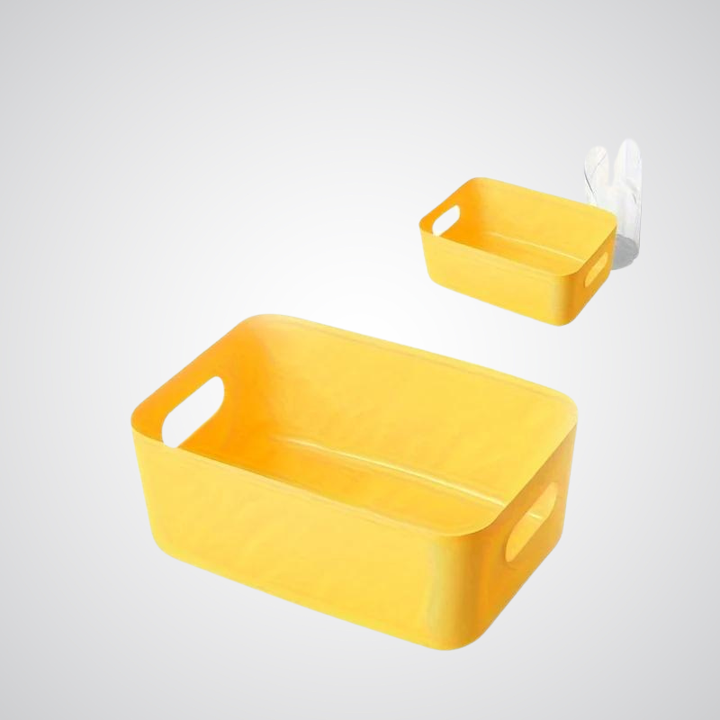 OrganiseerGemak - Sett med 10 vegghyller for kosmetikk og snacks Skanto
