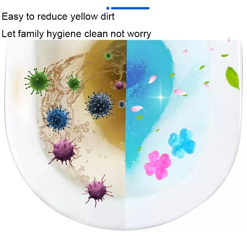 Toalett Frisker Renser Gel Blomst Stempel Skanto