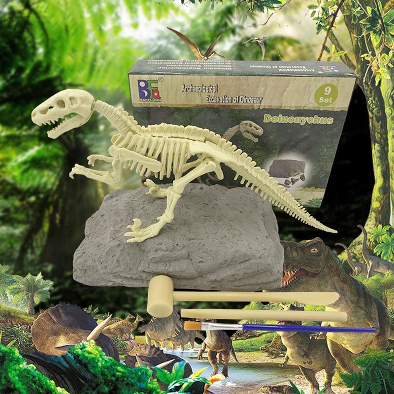 arkeologisk dinosaurleke | Skanto