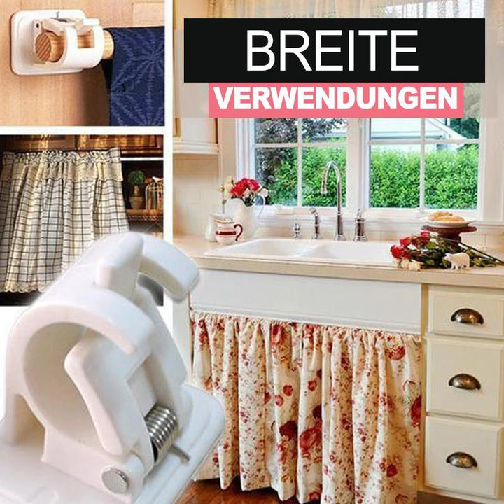 Skanto | Nagelfrie justerbare stangholdere (2 stk)
