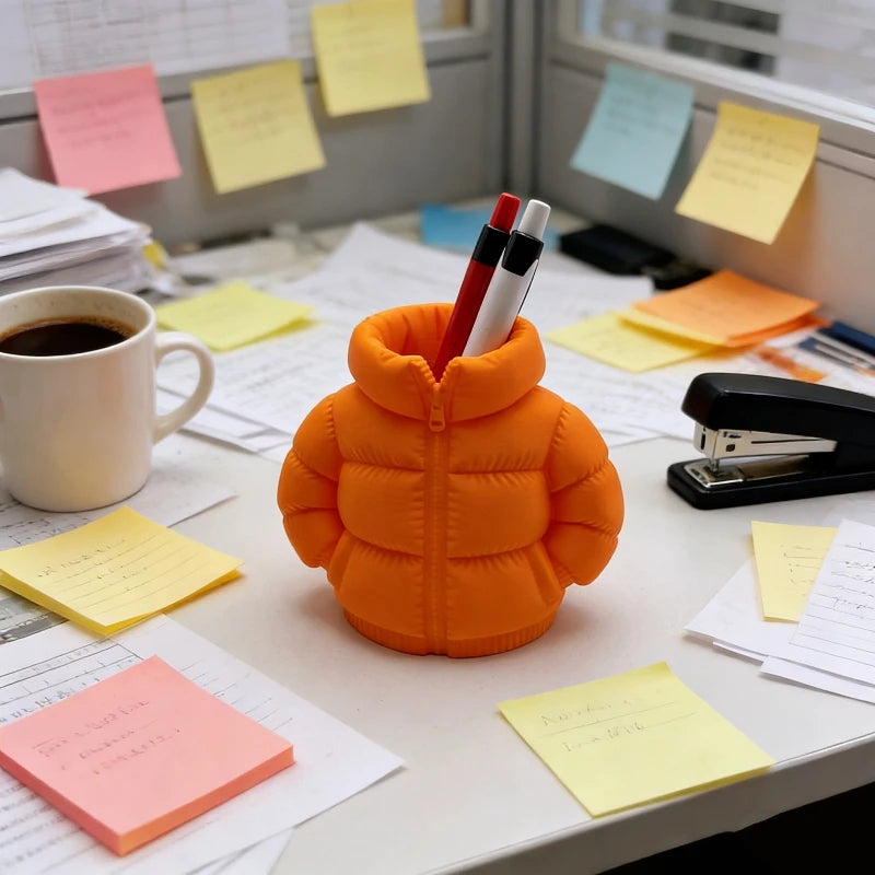 Mini Puffer Jakke Pennholder | Skanto
