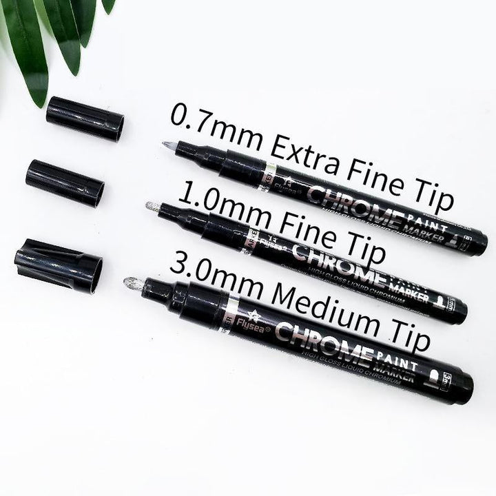 Skanto | Flytende Speil Krom Marker