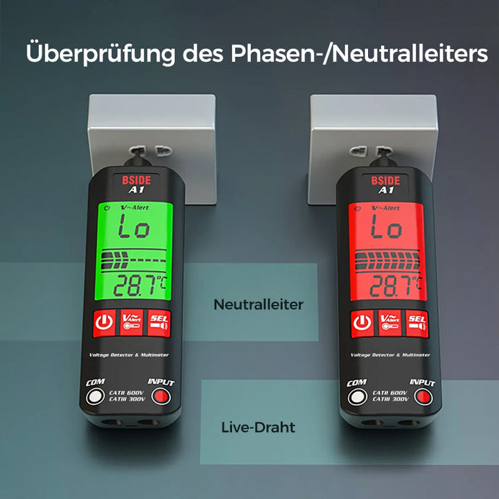 Skanto | A1 Fullt Automatisk Anti-Brenning Smart Digital Multimeter
