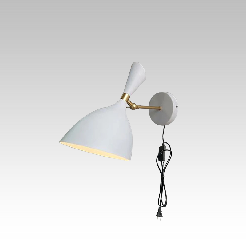Luminous Haven – Industriell LED Sengelampe for Soverommet Skanto