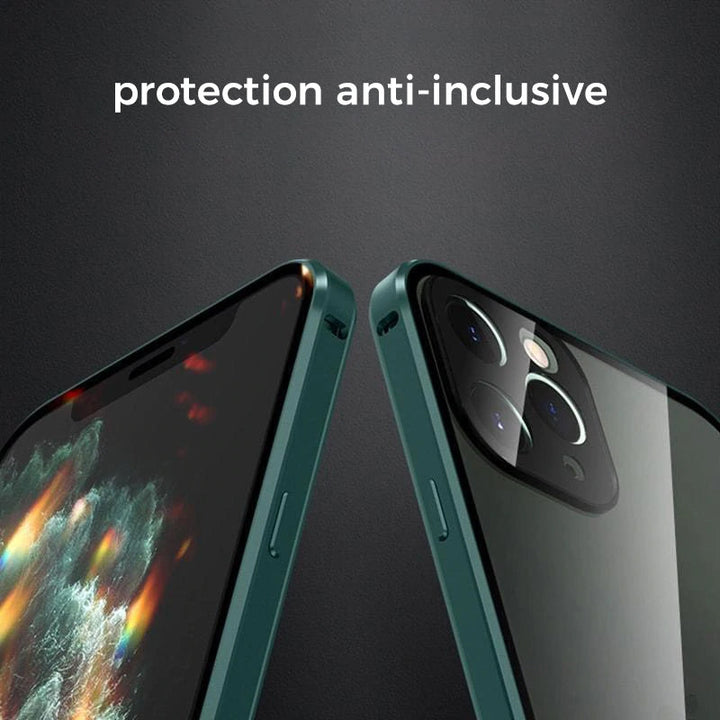 Skanto | Anti-Snooping Herdet Glasset Etui for iphone
